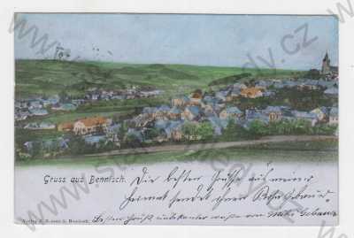  - Horní Benešov (Bennisch), Bruntál, barevná, celkový pohled, DA