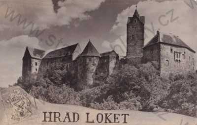  - Loket Sokolov hrad erb, razítko hradu