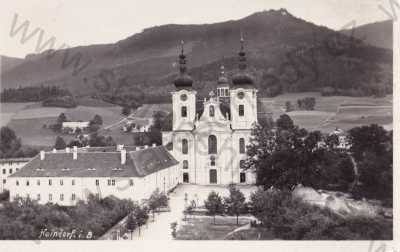  - Hejnice Haindorf, Liberec, náměstí, kostel