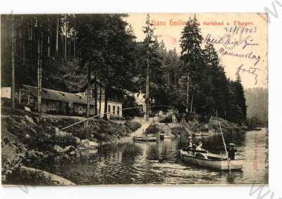  - Svatošské skály, Karlovy Vary, partie u vody, DA