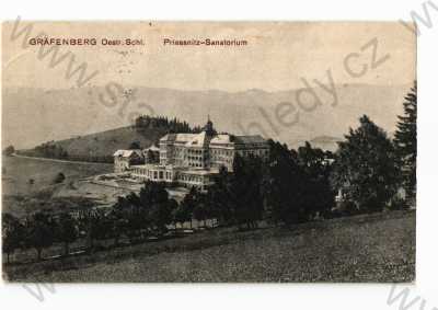  - Jeseník, částečný záběr města, sanatorium