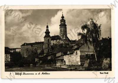  - Český Krumlov, částečný záběr města, foto Wolf