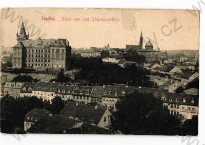  - Teplice, částečný záběr města