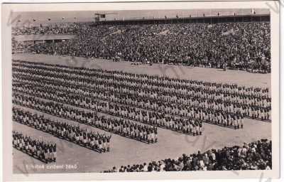  - Praha - Strahov - Sokol - IX. slet všesokolský 1932 - 4 ks