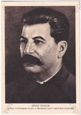  - Josef Stalin - portrét, velký formát