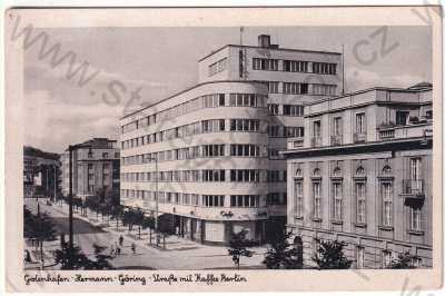  - Polsko - Gitenhafen - Hermann Göring Strasse, Kaffee Berlin