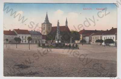  - Bakov (Mladá Boleslav), náměstí, kolorovaná