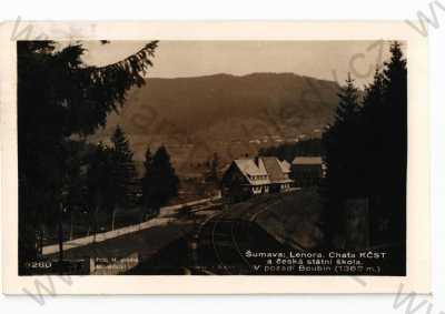  - Lenora, Prachatice, chata KČST, škola, Boubín, Foto-fon