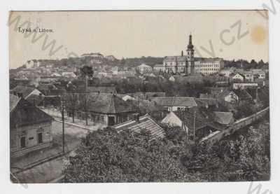  - Lysá nad Labem (Nymburk), celkový pohled, pohled na město z výšky