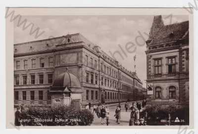  - Louny, chlapecké školy a reálka, celkový pohled