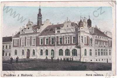  - Hořovice - nová radnice, kolorovaná