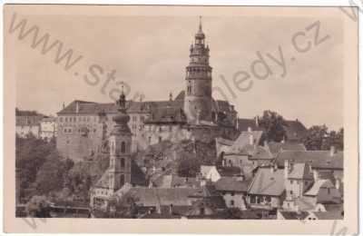  - Český Krumlov - střed města, hrad a zámek