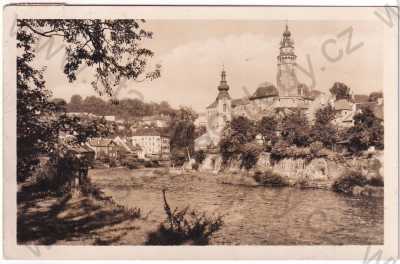  - Český Krumlov - střed města, hrad a zámek