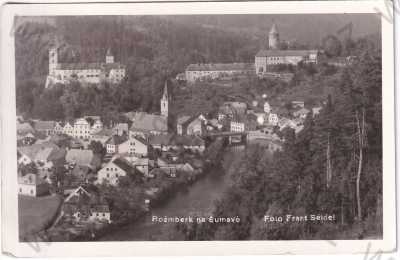  - Rožmberk na Šumavě - celkový pohled, foto Frant. Seidel, bez adresní části