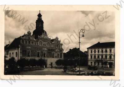  - Stříbro, Tachov, částečný záběr města, ORBIS