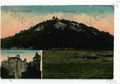  - Teplice, Schlossberg, více záběrů