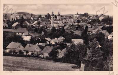  - Nové Město na Moravě Žďár nad Sázavou, celkový pohled, Fototypia-Vyškov