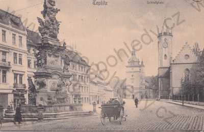  - Teplice Teplitz-Schönau, náměstí