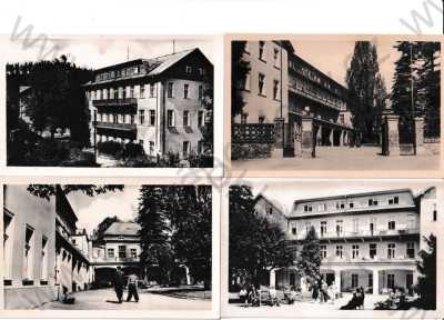  - 4x Dubí Teplice Teplitz-Schönau, sanatorium