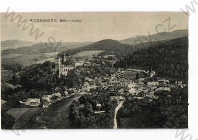  - Rožmberk, Český Krumlov, celkový pohled, foto J.Seidel