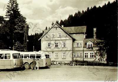  - Špindlerův Mlýn - hotel Hradec, autobus, Orbis