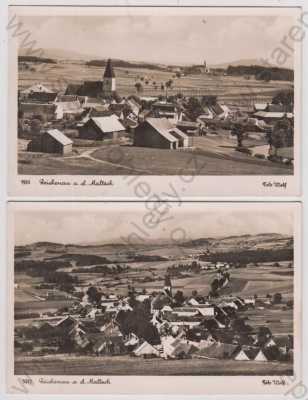  - 2x Rychnov nad Malší (Reichenau a.d. Maltsch) - Český Krumlov, celkový pohled, Foto Wolf